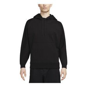 $320 Nike ESC Made In ITALY Black Hoodie Cotton DR5406-010 Mens XS Loose Fit